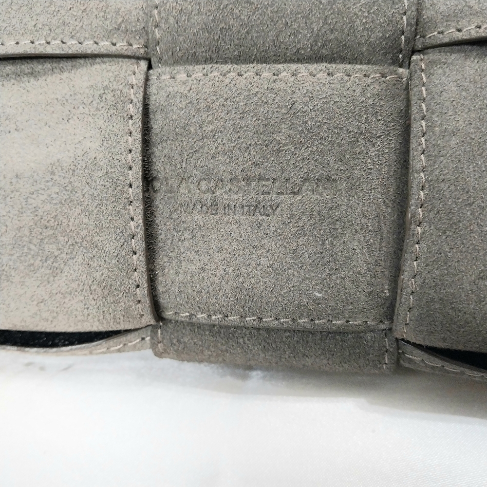 Viola Castellani Woven Suede Padded Crossbody Bag - Picture 5 of 10